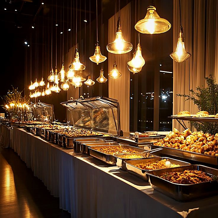 Buffet traiteur haut de gamme